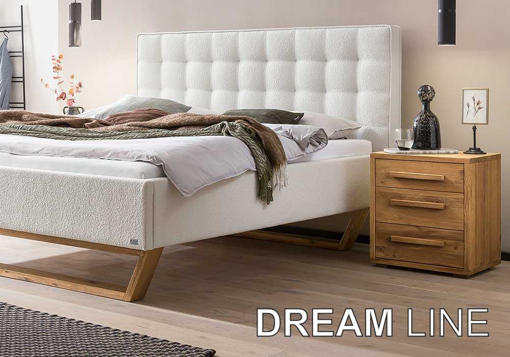 Dream Line Serie Polster-Betten von Hasena
