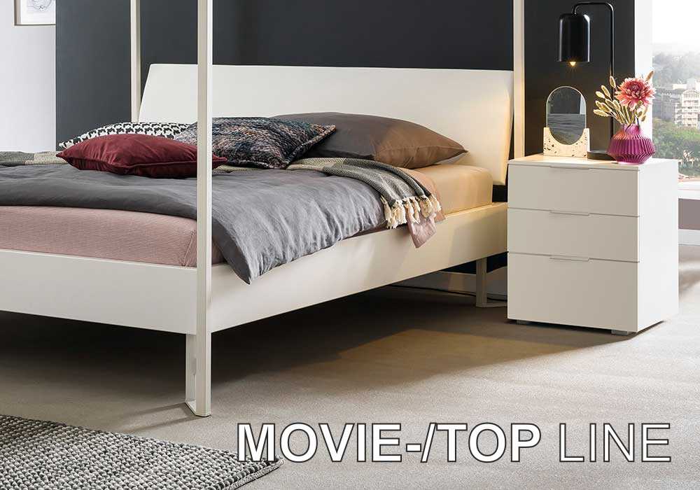 Movie-/Top Line Serie MDF-Betten von Hasena