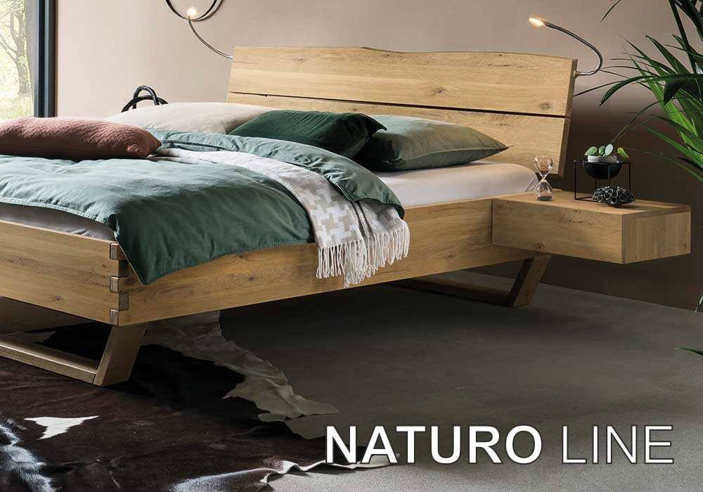 Naturo Line Serie Massivholz-Betten von Hasena