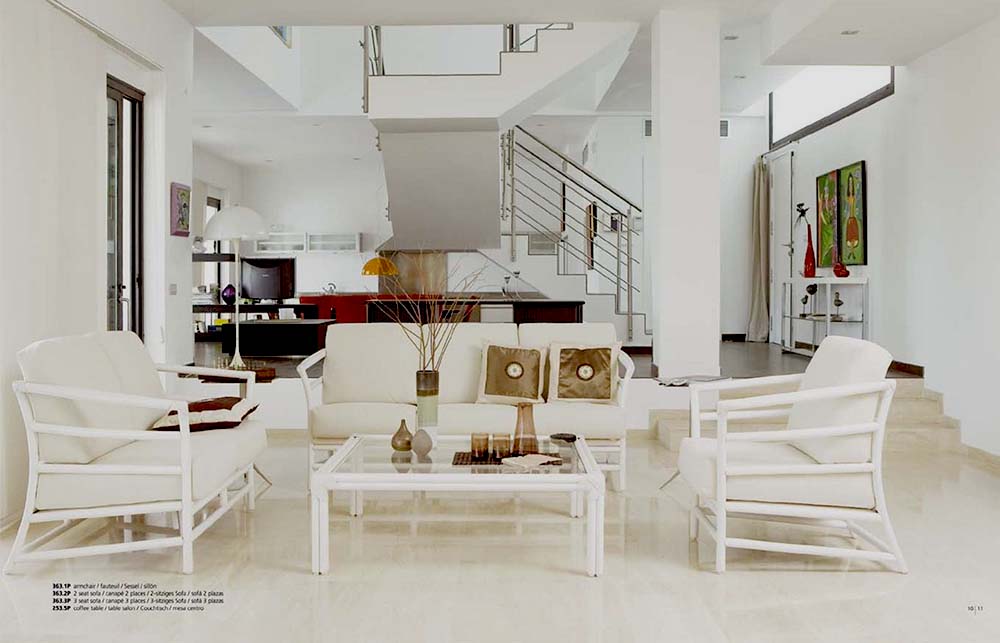 Rattan-Sofas von RATTANDECO